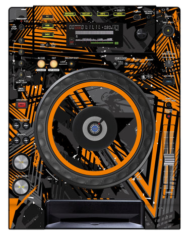 Pioneer DJ CDJ 850 Skin Ridge Orange